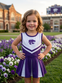 GIRL'S TEAM CHEER JUMPER DRESS - LITTLE.KIDS