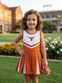 GIRL'S TEAM CHEER JUMPER DRESS - LITTLE.KIDS