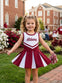 GIRL'S TEAM CHEER JUMPER DRESS - LITTLE.KIDS