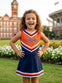 GIRL'S TEAM CHEER JUMPER DRESS - LITTLE.KIDS