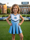 GIRL'S TEAM CHEER JUMPER DRESS - LITTLE.KIDS