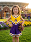 GIRL'S TEAM CHEER JUMPER DRESS - LITTLE.KIDS