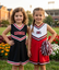 GIRL'S PACK 2 TEAM CHEER JUMPER DRESS - LITTLE.KIDS (6M-12Y)