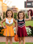 GIRL'S PACK 2 TEAM CHEER JUMPER DRESS - LITTLE.KIDS (6M-12Y)