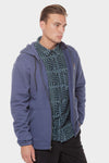 MEN B-GRADE PRINTED HOOD - BLB