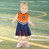 GIRL'S TEAM CHEER JUMPER DRESS - LITTLE.KIDS (12M-2Y)