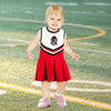 GIRL'S TEAM CHEER JUMPER DRESS - LITTLE.KIDS -(6M-2Y)