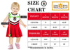 GIRL'S TEAM CHEER JUMPER DRESS - LITTLE.KIDS -(6M-2Y)