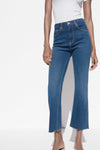 LADIES HIGH RISE CROPPED JEANS - Z.R