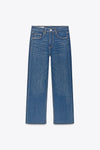 LADIES HIGH RISE CROPPED JEANS - Z.R