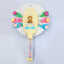 Little Princes Rainbow Hair Brush + 6 Sequin Hair Pins