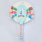 Unicorn Rainbow Hair Brush + 6 Sequin Hair Pins