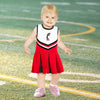 GIRL'S TEAM CHEER JUMPER DRESS - LITTLE.KIDS -(6M-3Y)