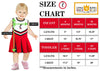 GIRL'S TEAM CHEER JUMPER DRESS - LITTLE.KIDS -(6M-3Y)