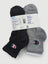 MEN'S ANKLE SOCKS (6-PAIR PACK) ASSORTED - CHMP