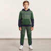 BOY'S B-GRADE FLEECE HOODIE SET - CHMP -(2-8)YEARS