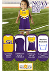 GIRL'S TEAM CHEER JUMPER DRESS - LITTLE.KIDS