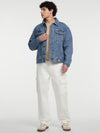 MEN'S DENIM TRUCKER JACKET -GSS