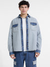 MEN DENIM OVER SHIRT - GSS