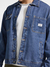 MEN'S DENIM CHORE JACKET -GSS