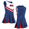 GIRL'S TEAM CHEER JUMPER DRESS - LITTLE.KIDS -(2-12)YEARS