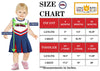 GIRL'S TEAM CHEER JUMPER DRESS - LITTLE.KIDS -(2-12)YEARS