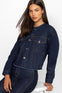 LADIES ARMOUR DENIM JACKET - SASSON