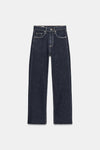 LADIES B-GRADE CROPPED FLARE JEANS -ZR