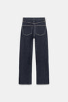 LADIES B-GRADE CROPPED FLARE JEANS -ZR