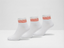 UNISEX 3-PACK ANKLE SOCKS -DK.NY