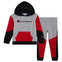 BOY'S B-GRADE FLEECE HOODIE SET - CHMP -(2-8)YEARS