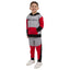 BOY'S B-GRADE FLEECE HOODIE SET - CHMP -(2-8)YEARS