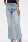 LADIES HIGH RISE CROPPED JEANS - Z.R