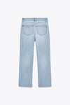 LADIES HIGH RISE CROPPED JEANS - Z.R