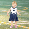 GIRL'S TEAM CHEER JUMPER DRESS - LITTLE.KIDS