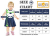 GIRL'S TEAM CHEER JUMPER DRESS - LITTLE.KIDS