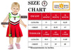 GIRL'S TEAM CHEER JUMPER DRESS - LITTLE.KIDS -(0M-3Y)