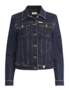 WOMEN SLIM DENIM TRUCKER JACKET - GSS