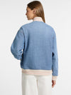 WOMEN VERSITY DENIM JACKET - GSS