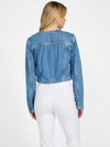 WOMEN JULIANA BRAIDED DENIM JACKET - GSS