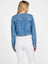 WOMEN JULIANA BRAIDED DENIM JACKET - GSS