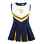 GIRL'S TEAM CHEER JUMPER DRESS - LITTLE.KIDS -(12M-4Y)
