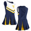 GIRL'S TEAM CHEER JUMPER DRESS - LITTLE.KIDS -(12M-4Y)