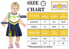 GIRL'S TEAM CHEER JUMPER DRESS - LITTLE.KIDS -(12M-4Y)