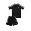KIDS 3-STRIPE SHORT SET | ADI-(7Y-14Y)