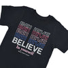 GIRL'S BELIEVE YOURSELF TEE | ULTIMATE-(5Y-16Y)
