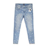 GIRL'S EMBROIDERD FLORAL JEANS | GP-(4Y-16Y)