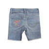 GIRL'S EMB FLORAL SHORTS | GP-(4Y-18Y)