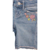 GIRL'S EMB FLORAL SHORTS | GP-(4Y-18Y)