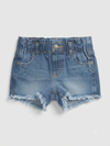 GIRL'S MIDI DENIM SHORTS -GP -(3M-5Y)